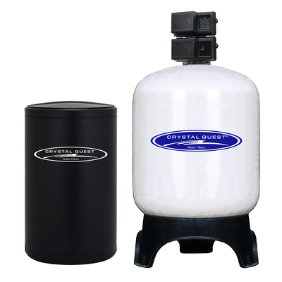 Crystal Quest Commercial Water Softener, 1,800,000 Grains, 60 Cu. Ft.