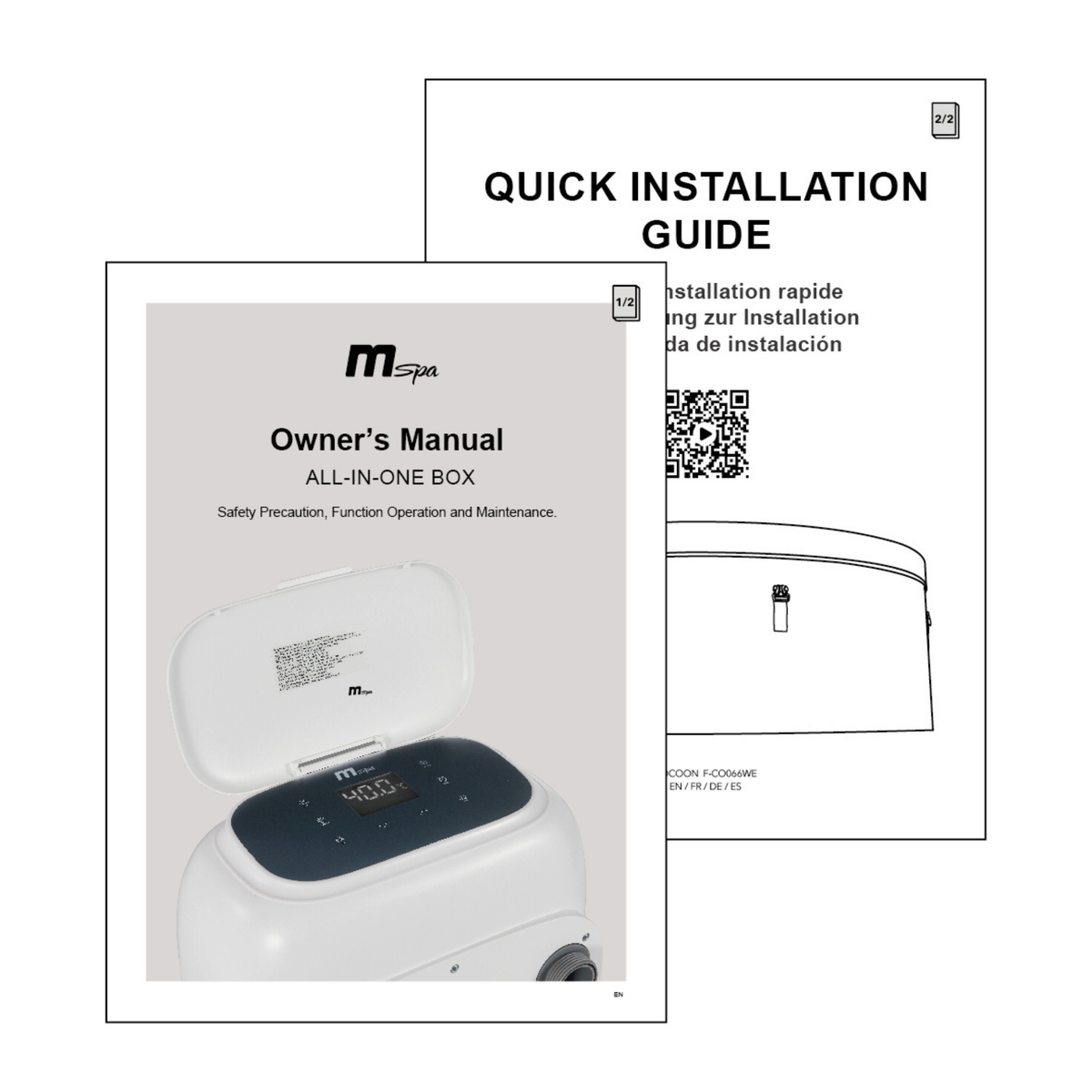MSpa COCOON Verto Series Rigid Foam Hot Tub, Up to 6 Adults