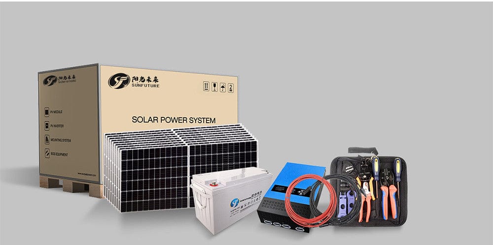 SUNFUTURE 1kW Off-Grid Solar Power System