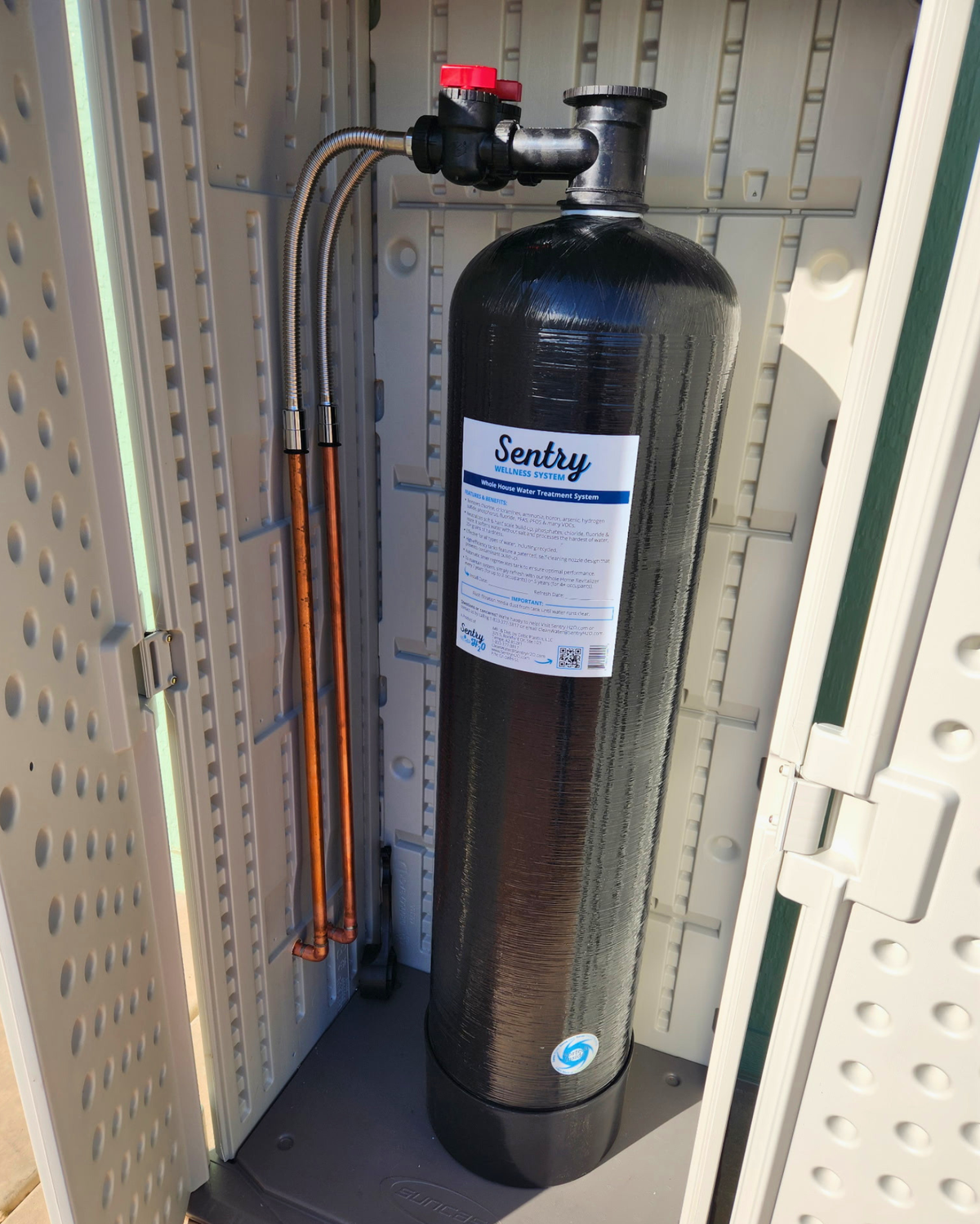 Sentry H2O Whole House Water Filtration & Under-Sink System