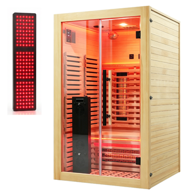 Blisspod Venetian RED 2-Person Full-Spectrum Infrared Sauna