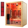 Blisspod Venetian RED 3-Person Full-Spectrum Infrared Sauna