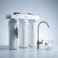 4-Stage Under-Sink UV Drinking Water Filtration System