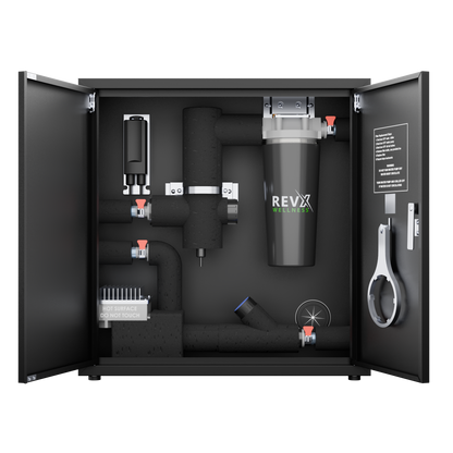 RevX X-FLOW Cold Plunge Filtration System with UV-C