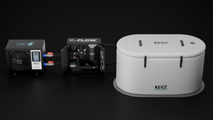 RevX X-FLOW Cold Plunge Filtration System with UV-C