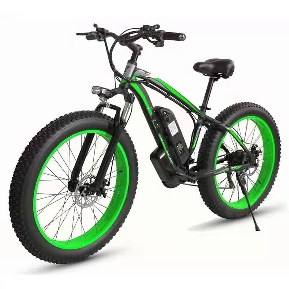 350W Electric Mountain Bike with Lithium Battery, 21 Speed