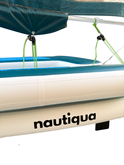 Nautiqua STARSAIL 2-Person Inflatable Sailing Dinghy, 10 ft 6 in