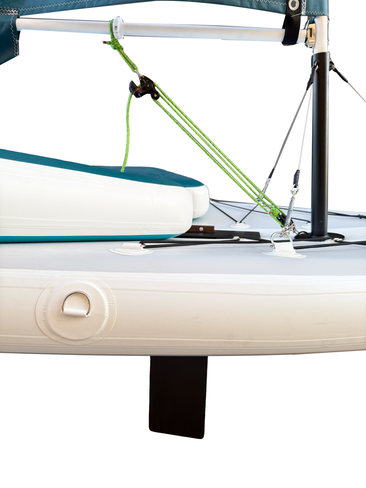 Nautiqua STARSAIL 2-Person Inflatable Sailing Dinghy, 10 ft 6 in