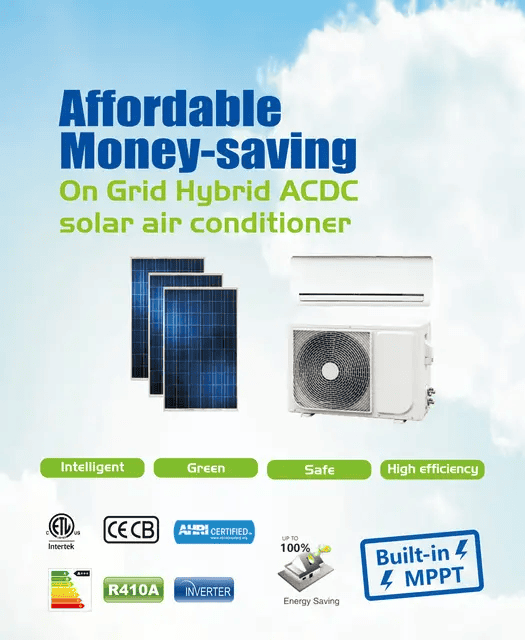 DONJOHNSTYLE4URHOME Solar Mini Split Air Conditioning System
