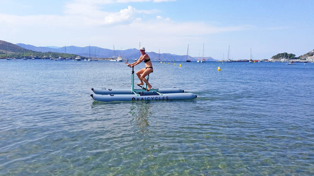 MAX Single-Rider Inflatable Pedal Water Bike, 3.5 m