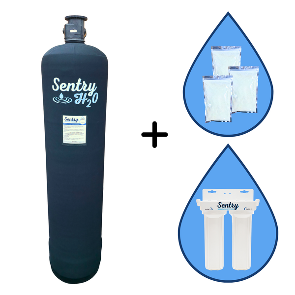 Sentry H2O Whole House Water Filtration & Under-Sink System
