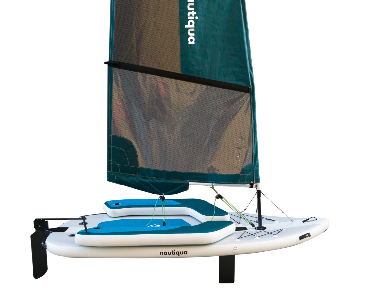 Nautiqua STARSAIL 2-Person Inflatable Sailing Dinghy, 10 ft 6 in
