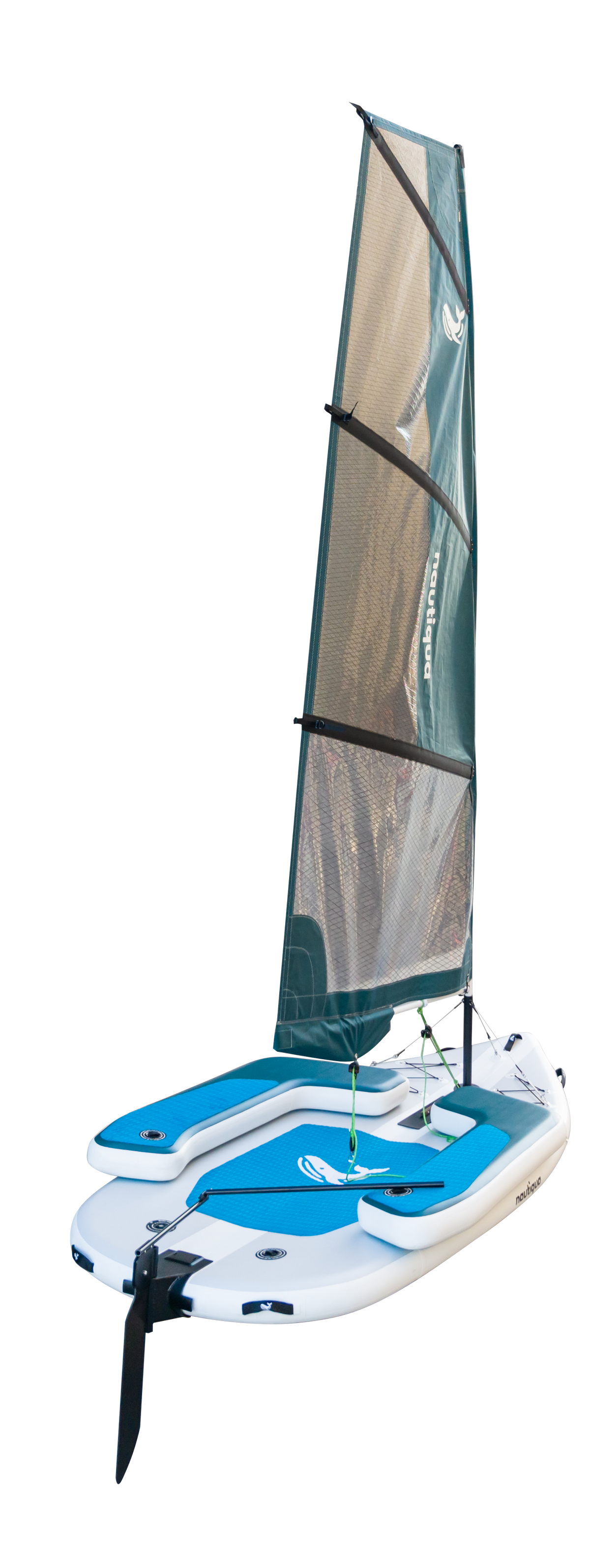 Nautiqua STARSAIL 2-Person Inflatable Sailing Dinghy, 10 ft 6 in