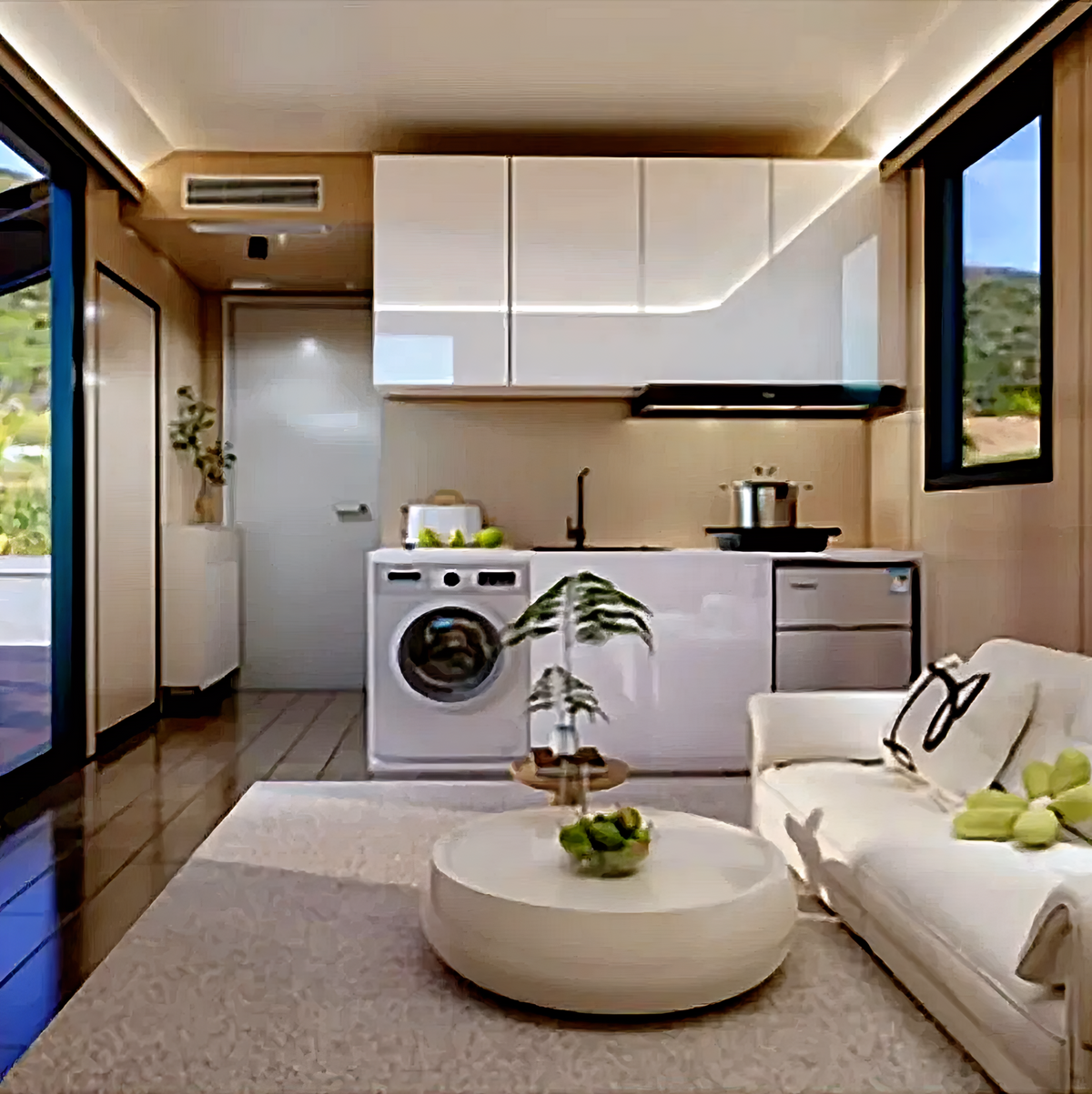 Apple Tiny Homes with Kitchen & Bathroom | 20-ft & 40-ft