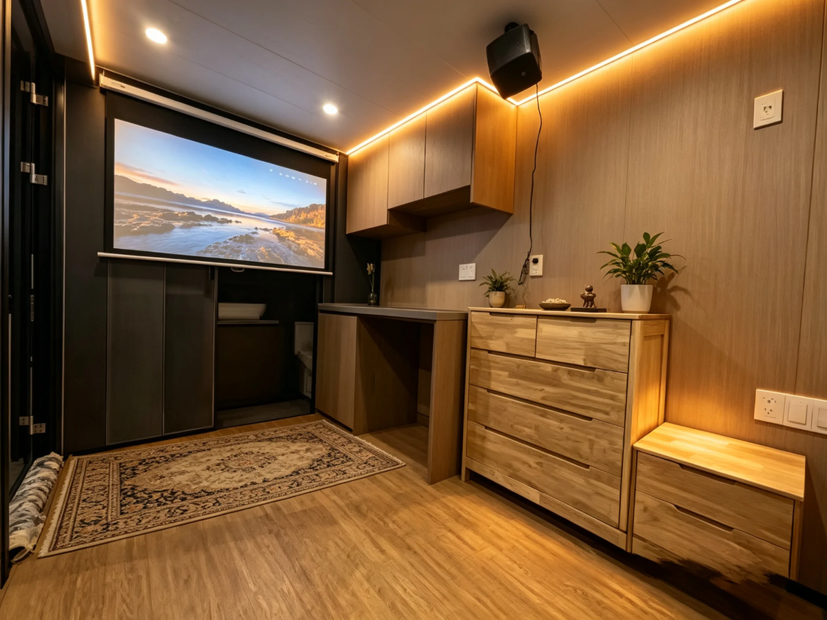 Apple Modular Tiny Home with Kitchen & Bathroom