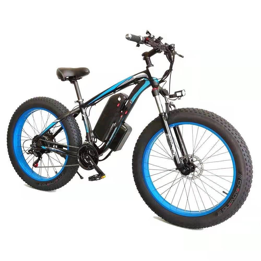 350W Electric Mountain Bike with Lithium Battery, 21 Speed