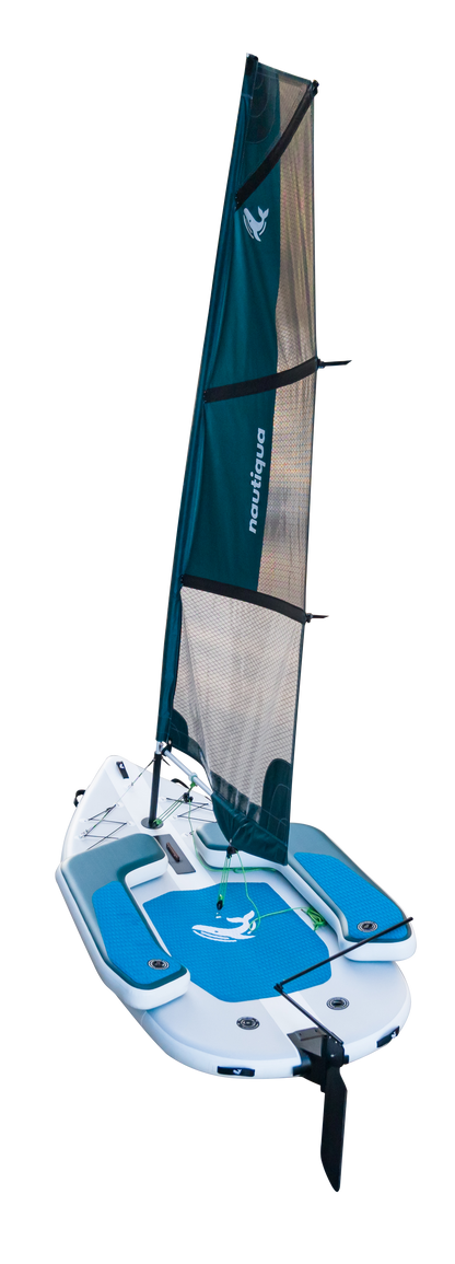 Nautiqua STARSAIL 2-Person Inflatable Sailing Dinghy, 10 ft 6 in