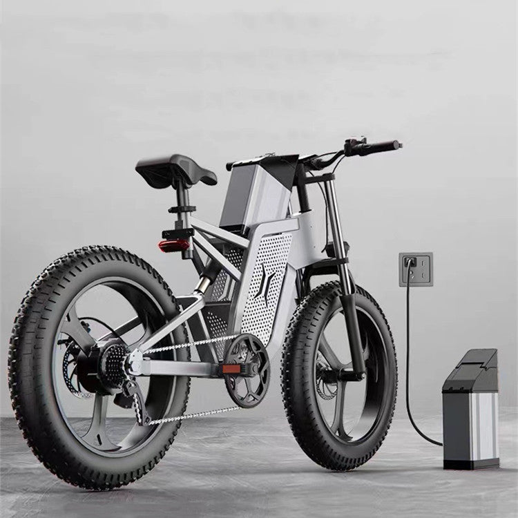 48V Electric Mountain Bike with 20Ah or 25Ah Battery Options