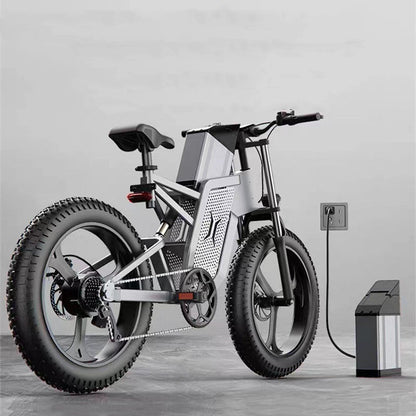 48V Electric Mountain Bike with 20Ah or 25Ah Battery Options