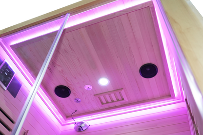 Blisspod Venetian RED 2-Person Full-Spectrum Infrared Sauna