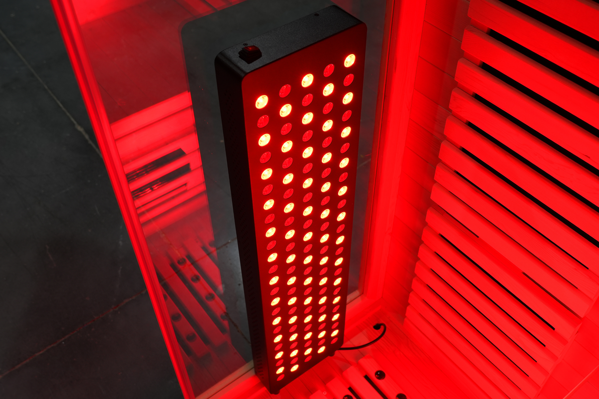 Blisspod Venetian RED 2-Person Full-Spectrum Infrared Sauna