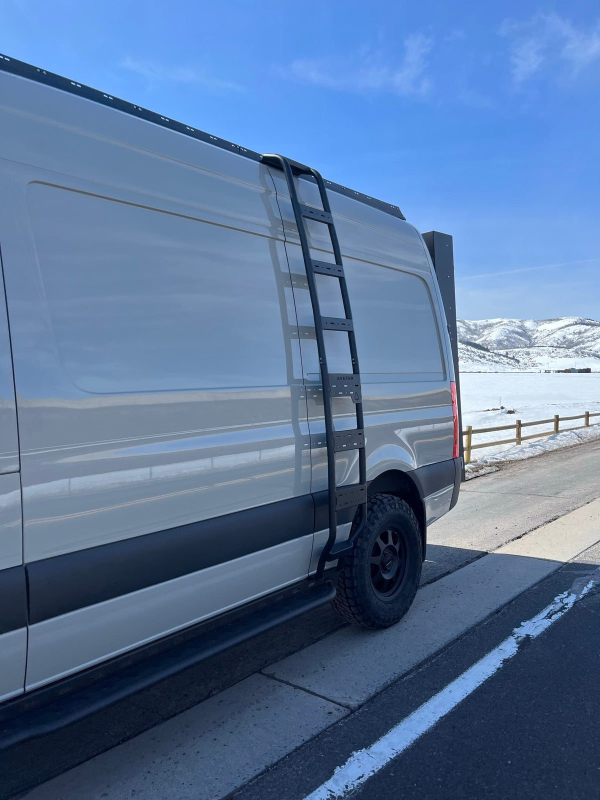 Avatar Offroad Ultra Low-Profile Roof Rack for Sprinter Vans