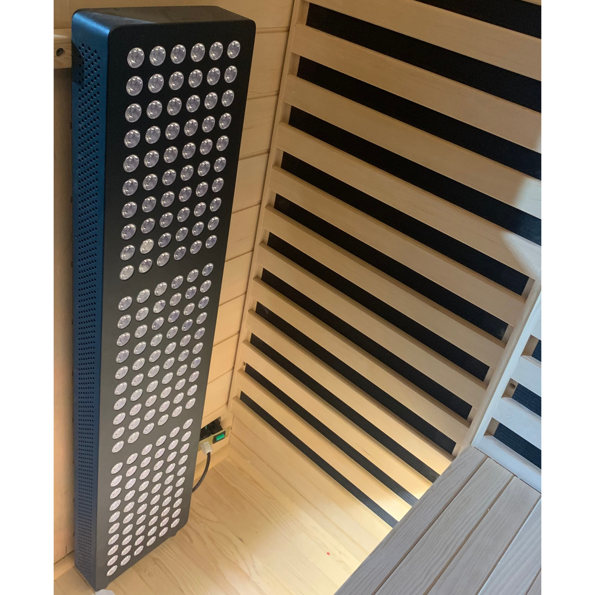 Blisspod Bergen 2-Person Full-Spectrum Infrared Sauna with Red Light Panel