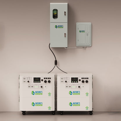 Nature's Generator Powerhouse Gen 2 Solar Bundle, Panel & Pod Options