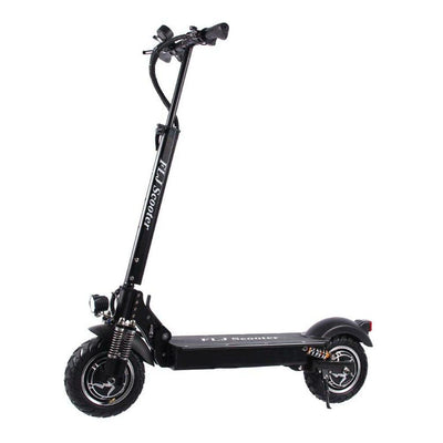 FLJ T11 52V Dual-Motor Folding Electric Scooter, Seat Options