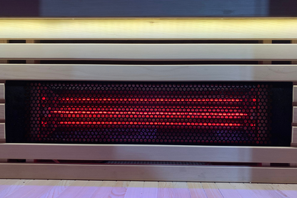 Blisspod Helsinki 2-Person Full-Spectrum Infrared Sauna with Red Light Panel