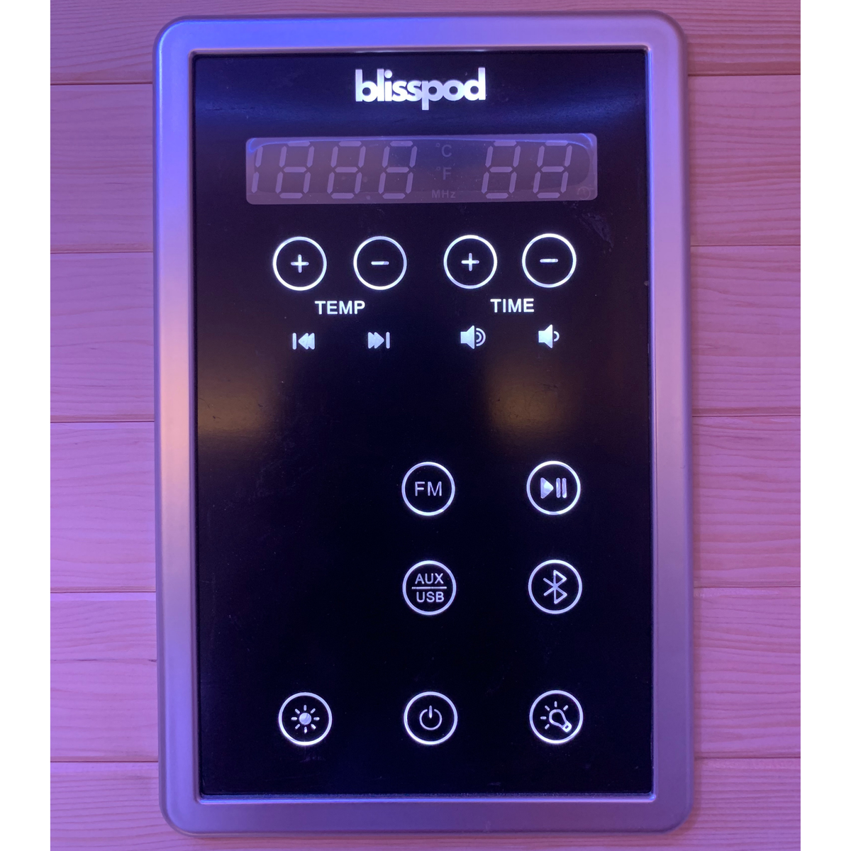 Blisspod Helsinki 2-Person Full-Spectrum Infrared Sauna with Red Light Panel