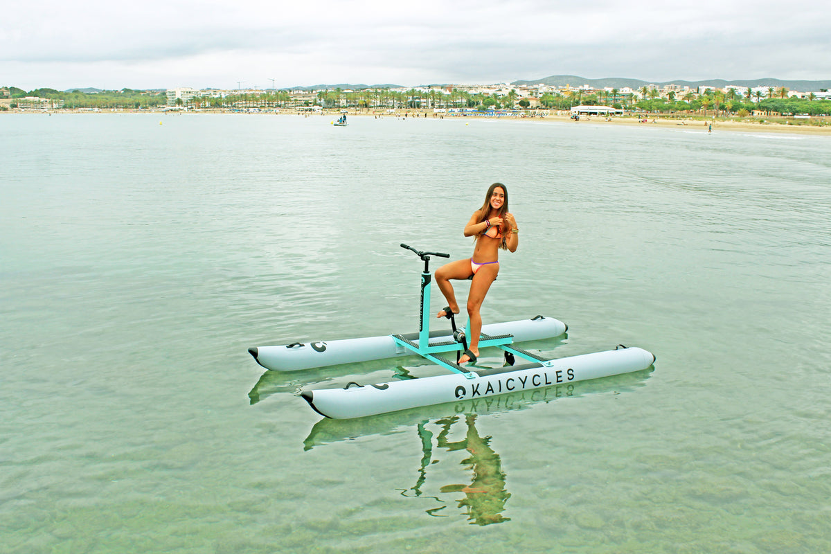 MAX Single-Rider Inflatable Pedal Water Bike, 3.5 m