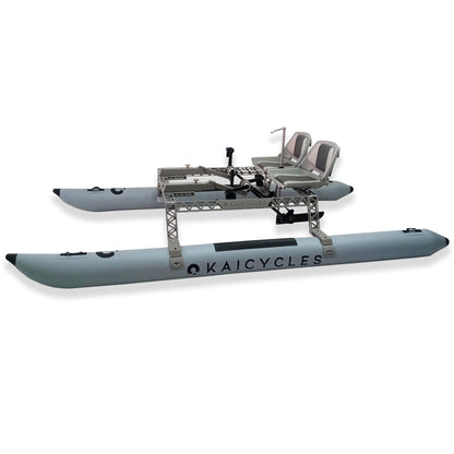ONA Inflatable Pedal Boat, 3.7 m, 1-, 2- or 4-Seat Options