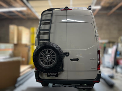 Avatar Offroad Rear Ladder & Spare Tire Carrier for Vans