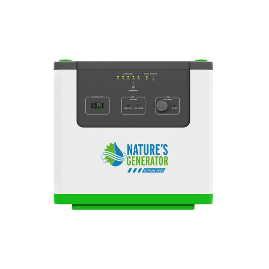 Nature's Generator L3600 Power Pod Expansion Battery, 3072Wh