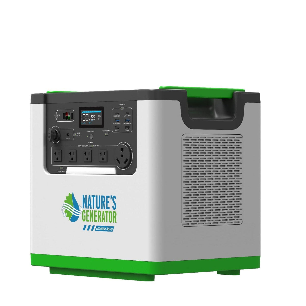 Nature's Generator L3600 Solar & Wind Generator Bundle, 3600W