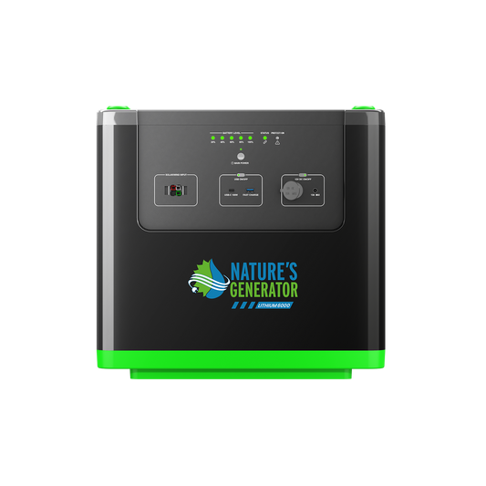 Nature's Generator Lithium 6000 Power Pod Expansion Battery, 3840Wh