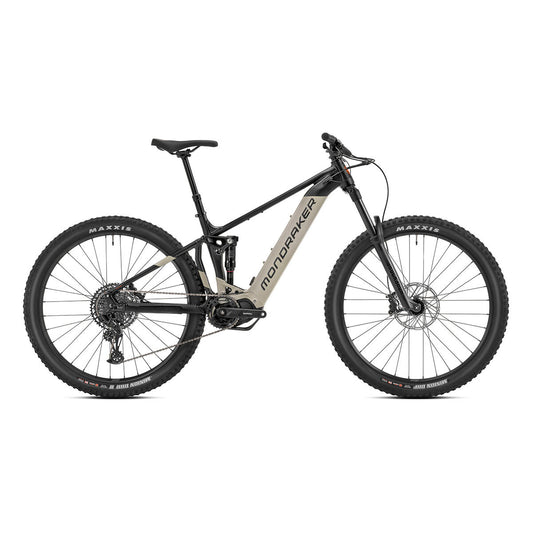 Mondraker Dusk SE Electric Mountain Bike, 630Wh, Black/Grey/Orange