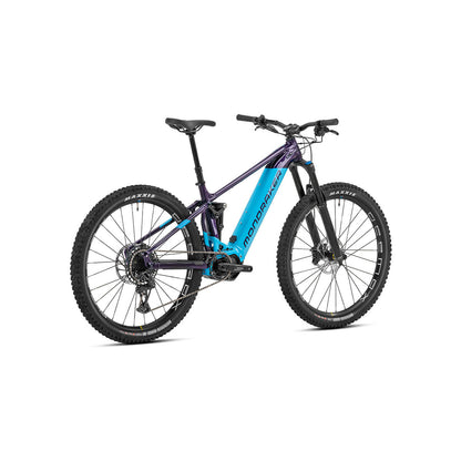 Mondraker Dusk R SE Electric Mountain Bike, 630Wh, Purple/Blue