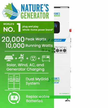 Nature's Generator MyGrid 10K Gen 2 Home Backup Power System