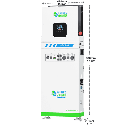 Nature's Generator MyGrid 10K Gen 2 Solar & Wind Bundle