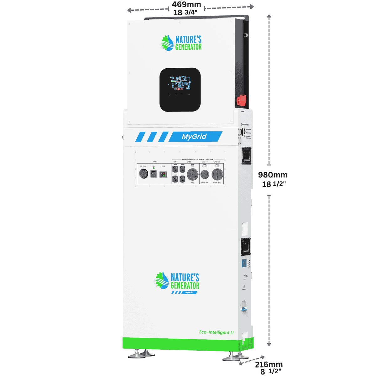Nature's Generator MyGrid 10K Gen 2 Home Backup Power System
