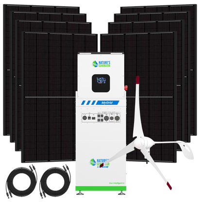 Nature's Generator MyGrid 10K Gen 2 Solar & Wind Bundle