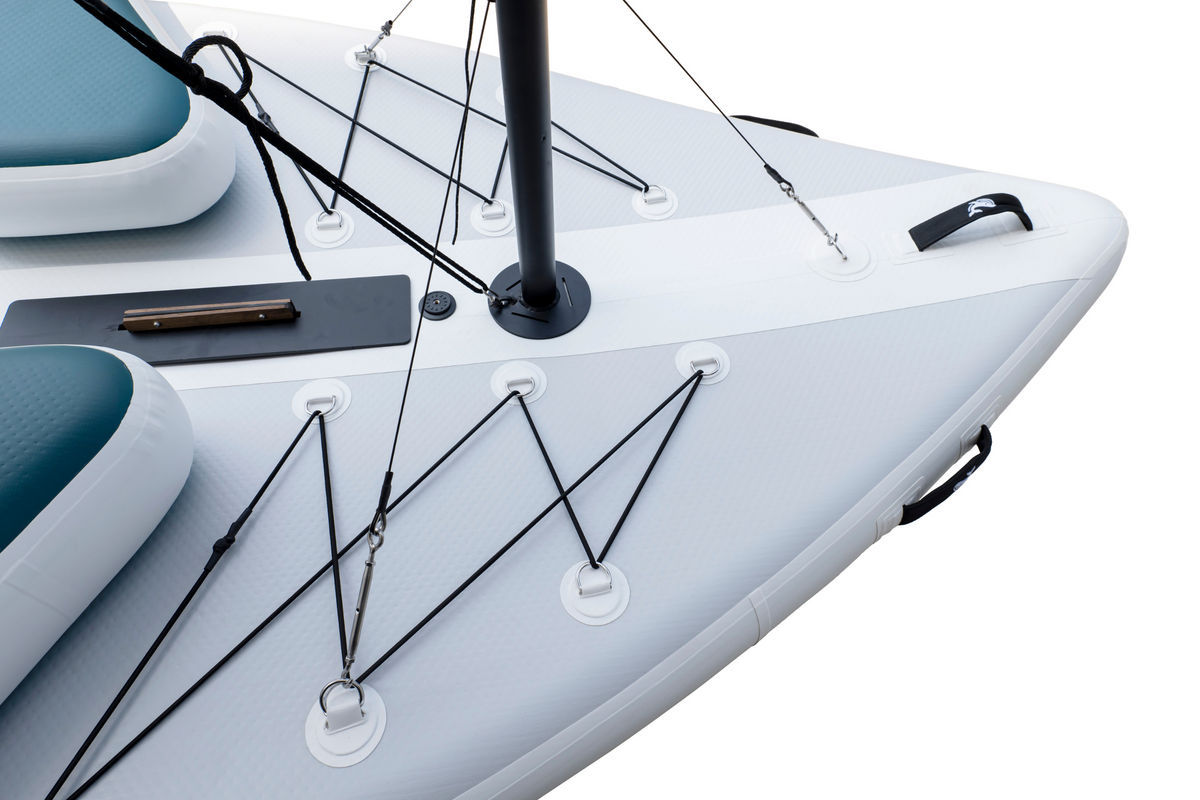 Nautiqua STARSAIL 2-Person Inflatable Sailing Dinghy, 10 ft 6 in