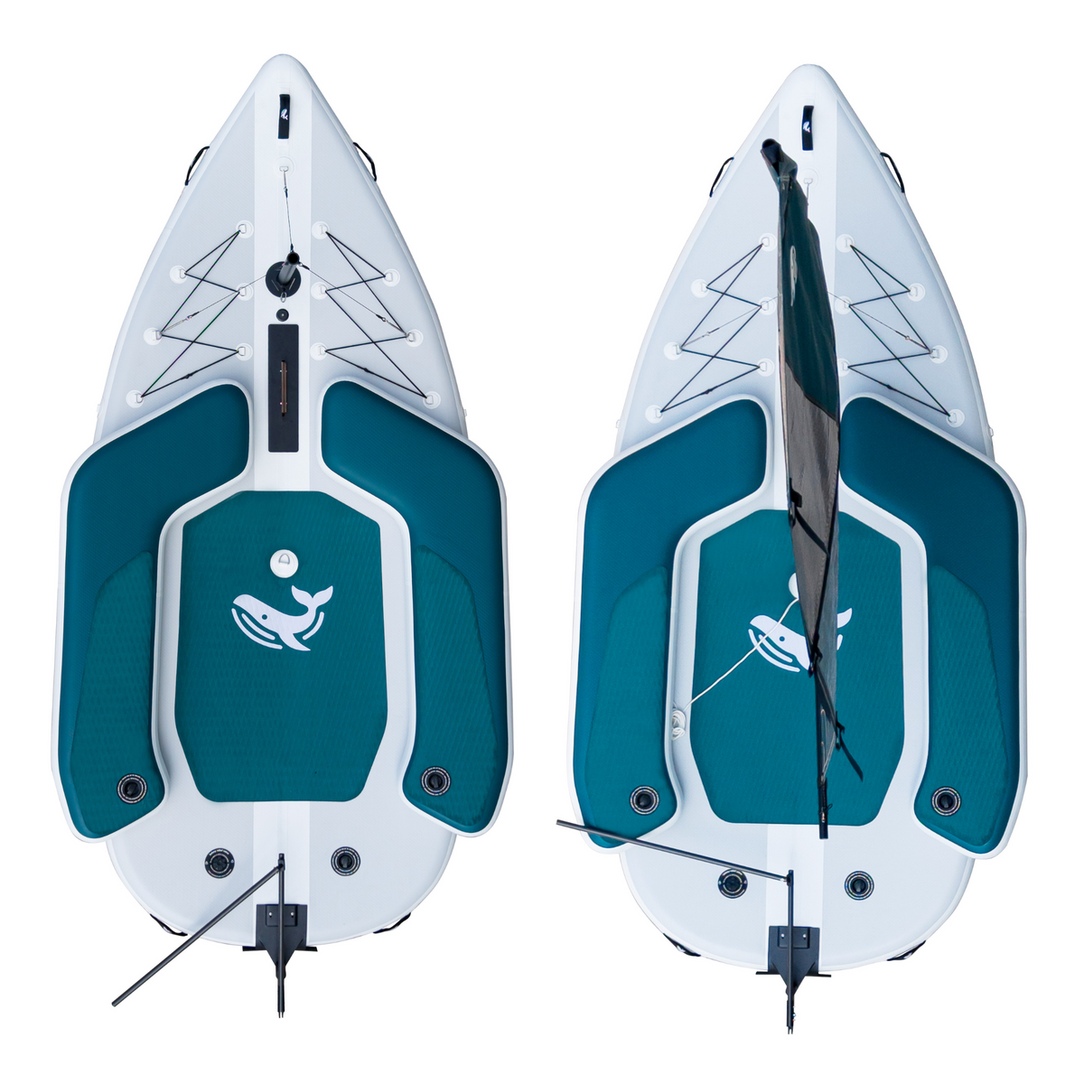 Nautiqua STARSAIL 2-Person Inflatable Sailing Dinghy, 10 ft 6 in