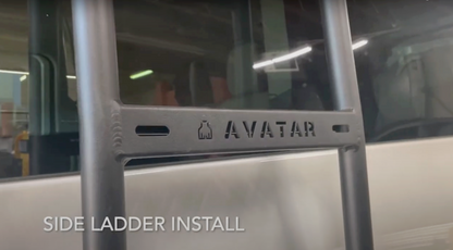 Avatar Offroad Aluminum Side Ladder for Nissan NV3500