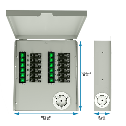 Nature's Generator Powerhouse Gen 2 Solar Generator & Transfer Switch