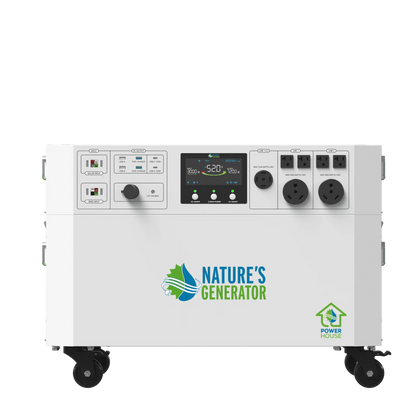 Nature's Generator Powerhouse Gen 2 Battery Backup System, 7200W