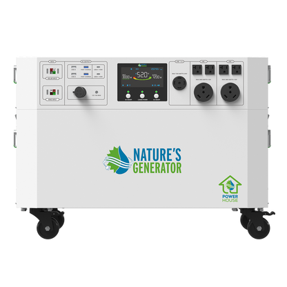 Nature's Generator Powerhouse Gen 2 Solar Bundle, Panel & Pod Options