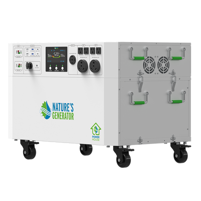 Nature's Generator Powerhouse Gen 2 Solar Bundle, Panel & Pod Options